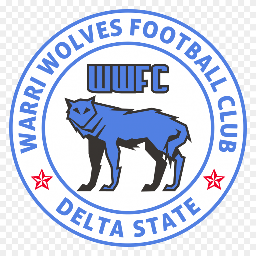 1024x1024 Descargar Png Warri Wolves F Warri Wolves Football Club, Etiqueta, Texto, Logotipo Hd Png