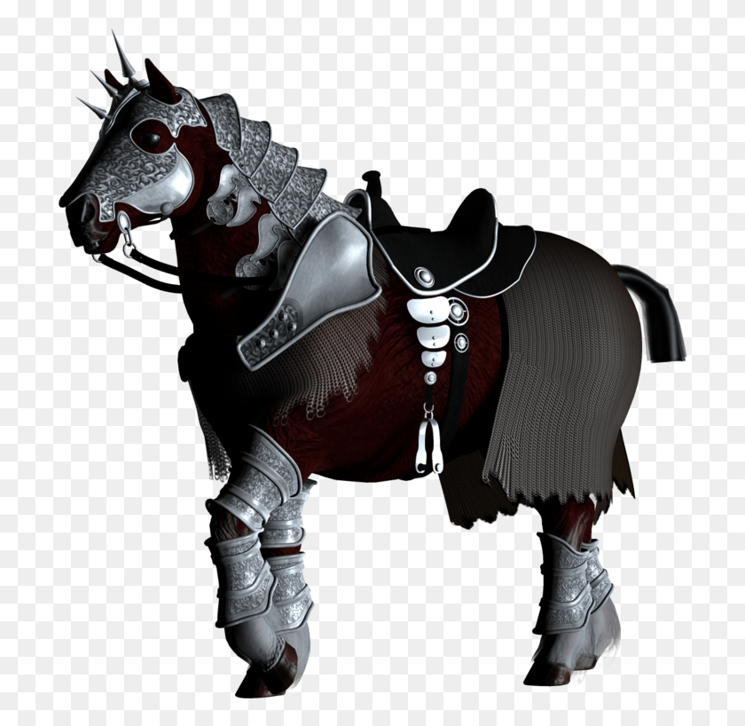 710x758 Warrior Horse, Clothing, Apparel, Costume HD PNG Download