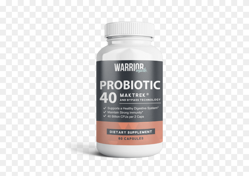 556x534 Warrior Made Probiotic Nutraceutical, Cosmetics, Shaker, Bottle HD PNG Download