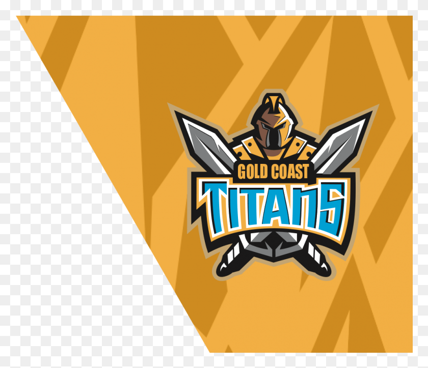 996x847 Warriors Logo Gold Coast Titans Logo Luther Burbank High School Logo, Label, Text, Symbol HD PNG Download