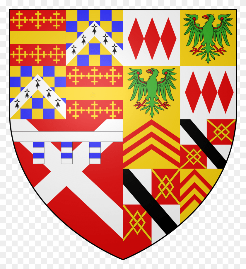 931x1024 Warwick Coat Of Arms Thomas Montagu 4th Earl Of Salisbury, Armor, Shield, Logo HD PNG Download