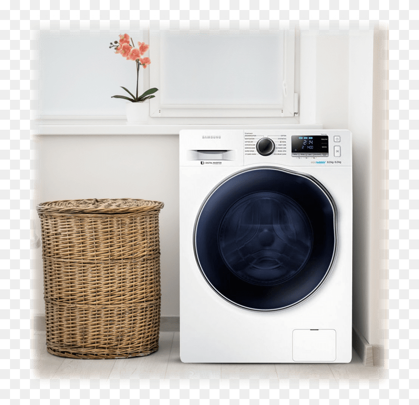 720x752 Washer And Dryer, Appliance, Laundry, Interior Design HD PNG Download