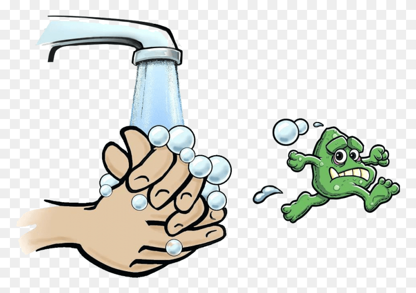 953x649 Washing Hands Clipart Clean Vector Illustration Wash Clip Art Hand Washing, Sink Faucet, Beverage, Drink HD PNG Download