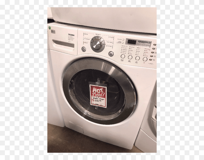 450x600 Washing Machine, Appliance, Dryer, Washer HD PNG Download