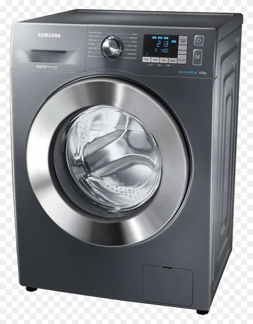 1152x1500 Washing Machine Samsung Ecobubble 9kg Washing Machine, Appliance, Washer, Dryer HD PNG Download