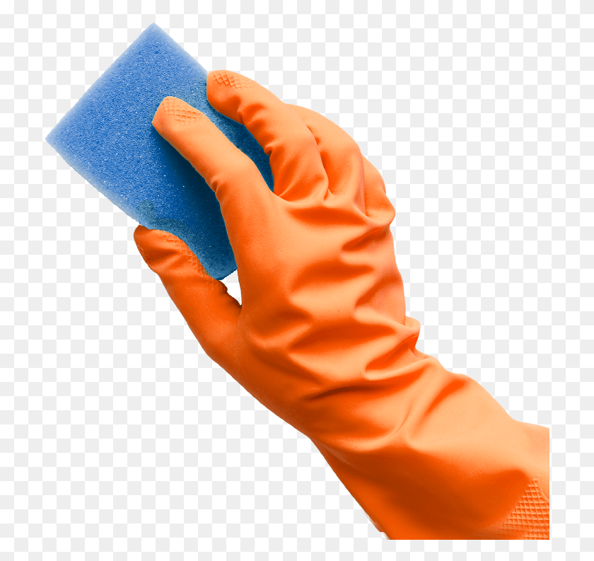 715x733 Washing Sponge In Hand Hand With Sponge, Clothing, Apparel, Person HD PNG Download