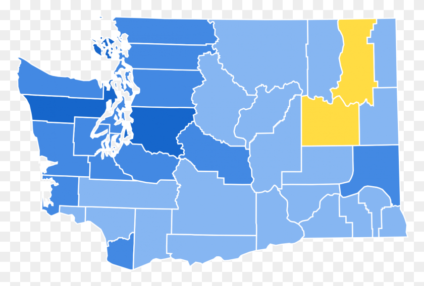 1210x789 Washington Attorney General Election 2016 Results Gonzaga University Located Map, Diagram, Plot, Atlas HD PNG Download