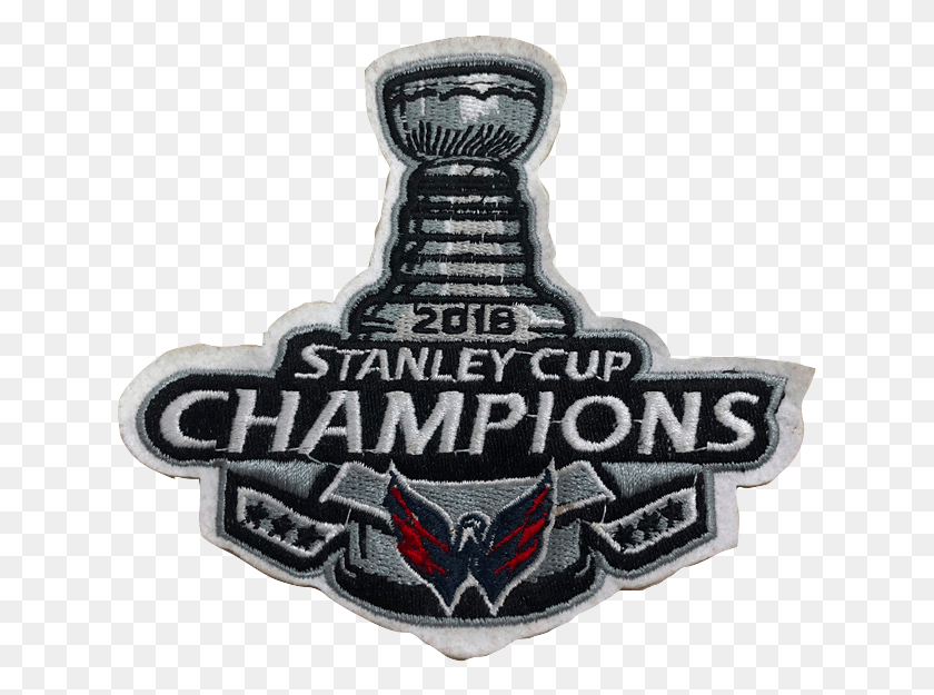 629x565 Washington Capitals Jersey Stanley Cup Patch 2017, Logo, Symbol, Trademark HD PNG Download
