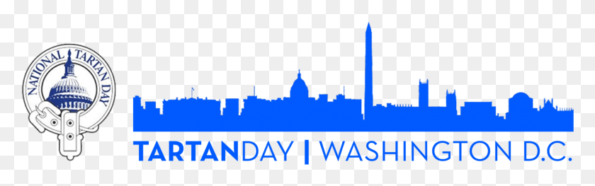 1734x453 Washington Dc Tartan Day, Text, Logo, Symbol HD PNG Download