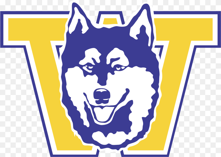 Washington Huskies Logo Washington Huskies Logo, Animal, Mammal, Husky, Pet PNG