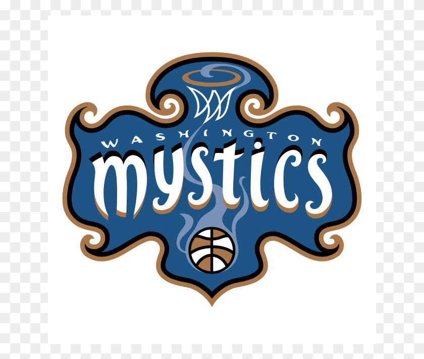 651x651 Washington Mystics Logo Washington Mystics, Etiqueta, Texto, Símbolo Hd Png