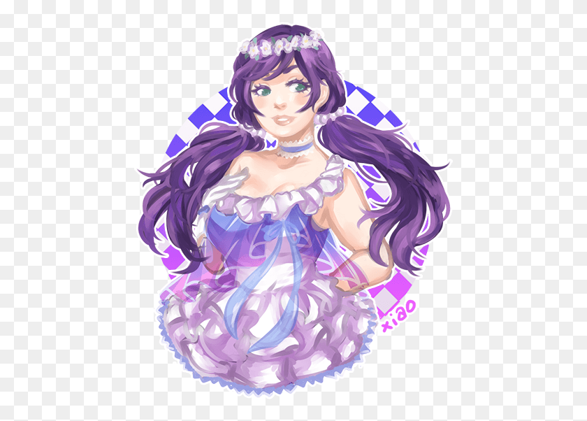 459x542 Washiwashi, Purple, Graphics HD PNG Download