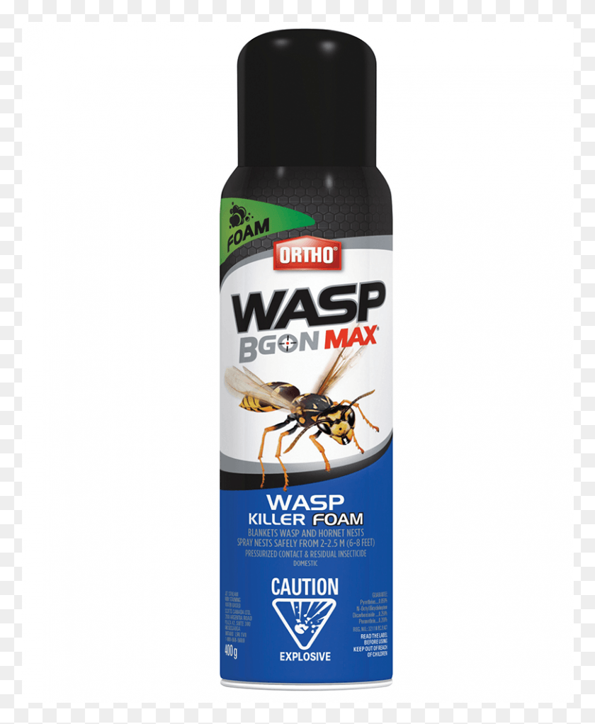 811x1001 Wasp Foam Product Image, Tin, Can, Spray Can HD PNG Download