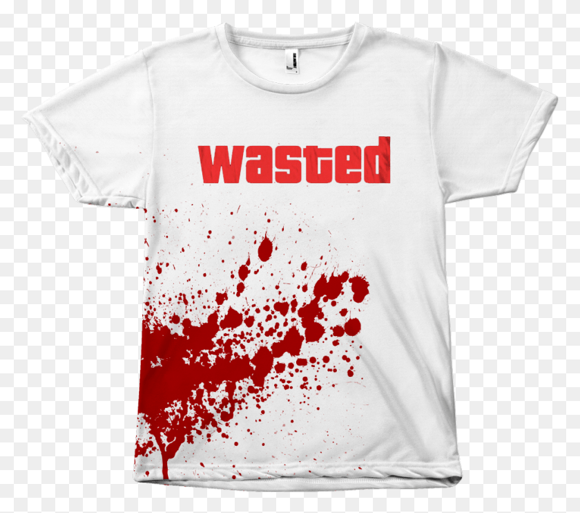 952x833 Descargar Png Wasted Memesmerch Wasted Memesmerch Blood Paint, Ropa, Camiseta, Camiseta Hd Png
