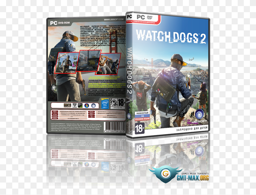 544x581 Watch Dogs 2 Digital Deluxe Edition V Watch Dogs 2 Gold Edition, Person, Human, Disk HD PNG Download