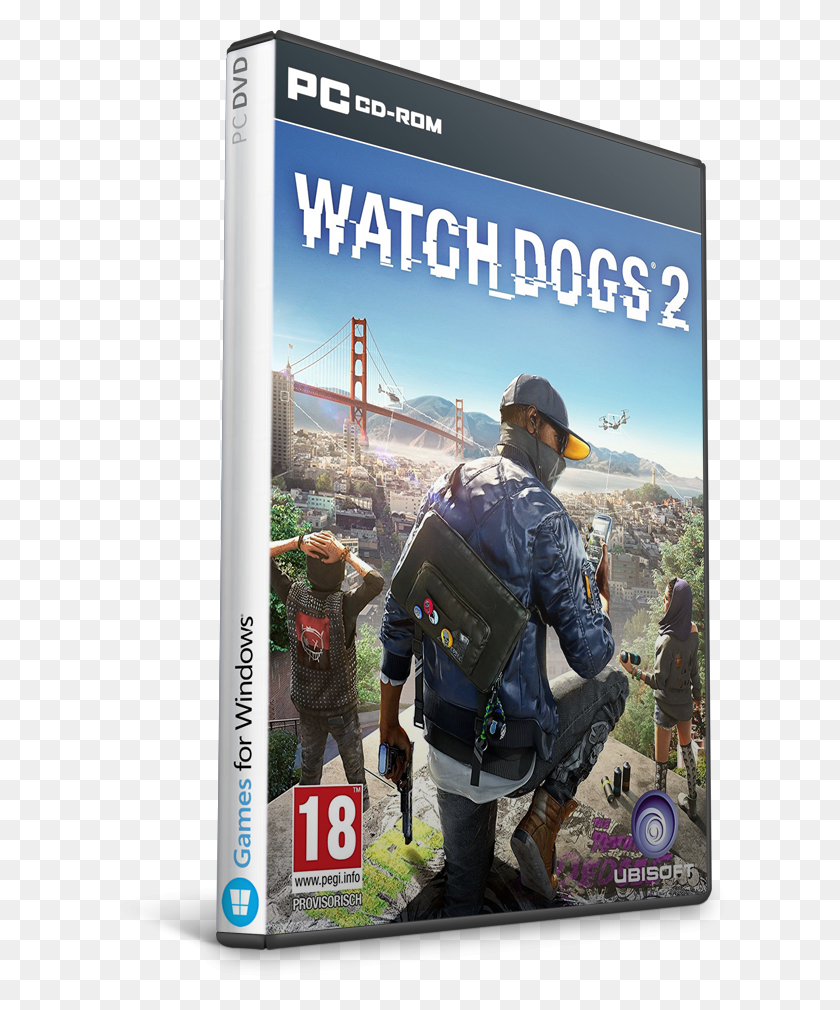 620x950 Watch Dogs 2 Nintendo Switch, Persona, Humano, Casco Hd Png