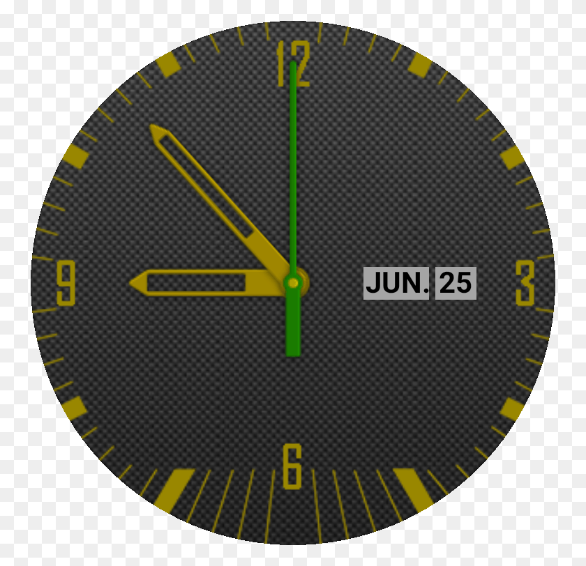 752x752 Watch Face Preview, Analog Clock, Clock, Wall Clock HD PNG Download
