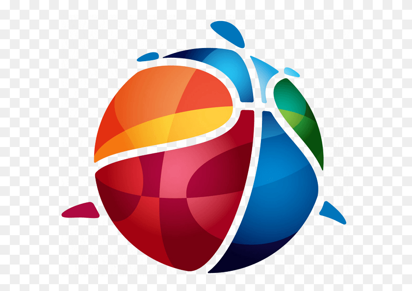 589x534 Смотреть Онлайн Трансляции Финала Нба Евробаскет 2015, Воздушный Шар, Мяч, Логотип Hd Png Скачать