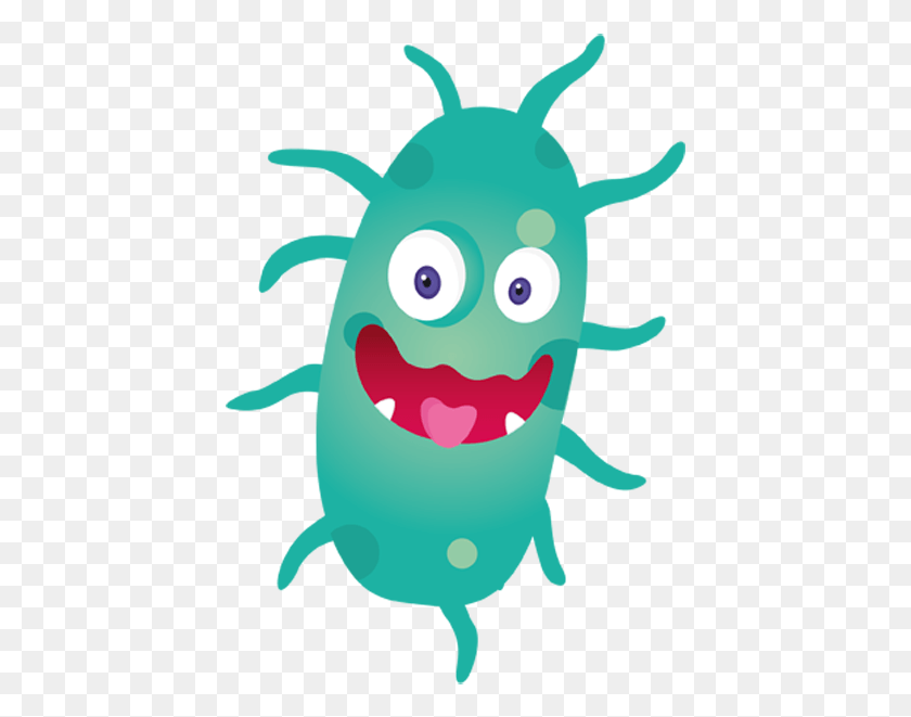 425x601 Descargar Png Cuidado Con El Amoniaco Aquí Venimos Bacterias En Forma De Varilla De Dibujos Animados, Animal, Vida Marina, Alimentos Hd Png