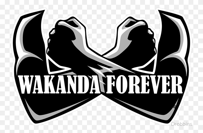 753x493 Watchcat Wakanda Wednesday Black Panther Movie Clipart, Label, Text, Symbol HD PNG Download