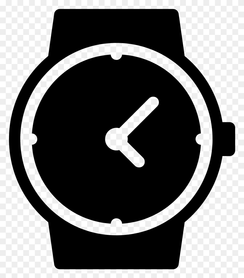 1272x1462 Watches Front View Filled Watch Icon, Gray, World Of Warcraft HD PNG Download
