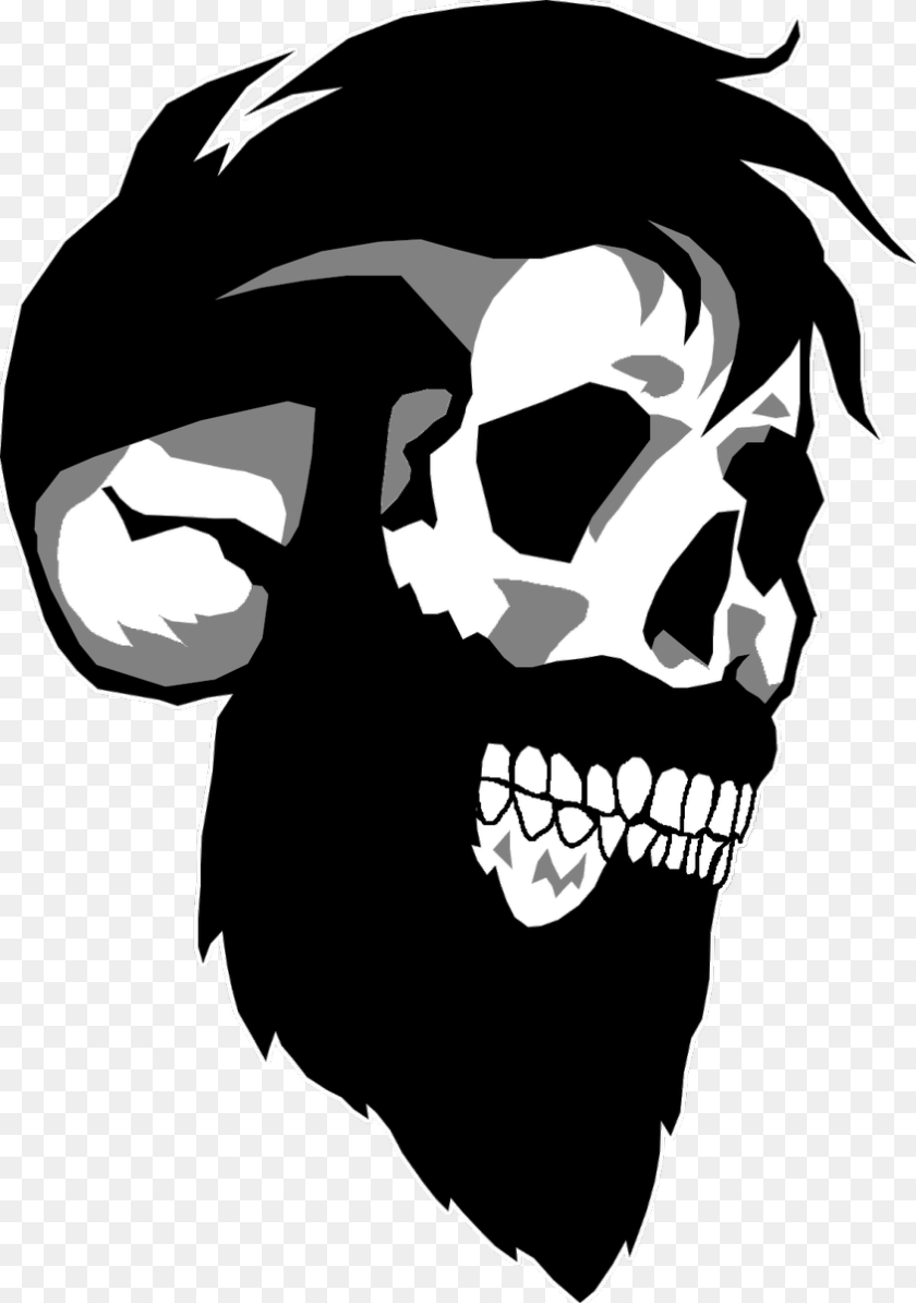 Watchmixer Illustration, Stencil, Person, Pirate, Face PNG
