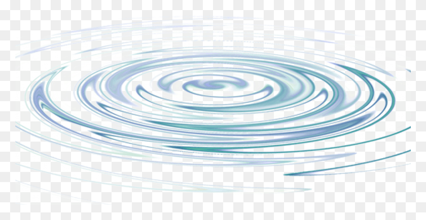 2801x1348 Water Blue Circle Aqua Image With Transparent Water Circle Effect, Outdoors, Ripple, Cooktop HD PNG Download