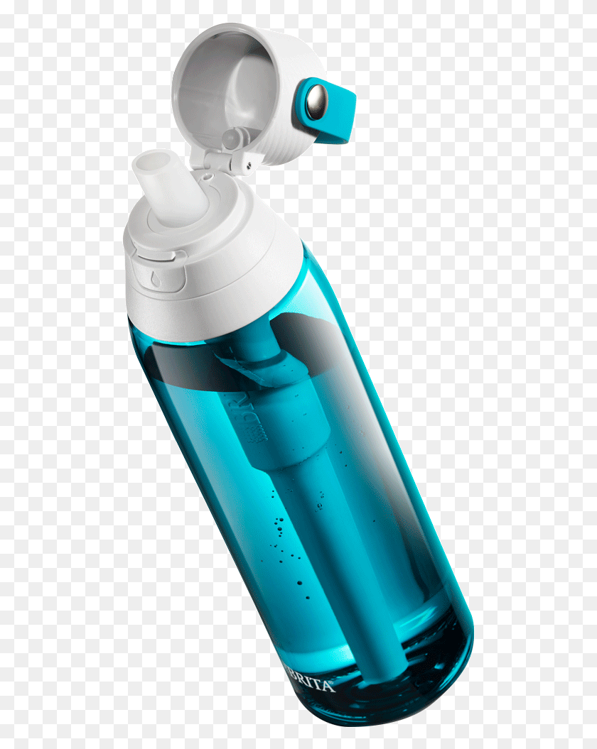 497x995 Water Bottle Brita Filter Water Bottle, Bottle, Tin, Can HD PNG Download