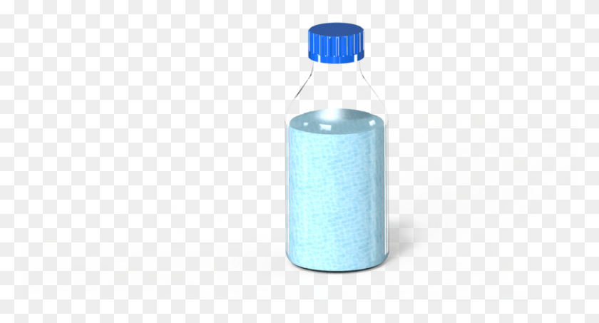 961x485 Water Bottle Glass Bottle, Shaker, Milk, Beverage HD PNG Download