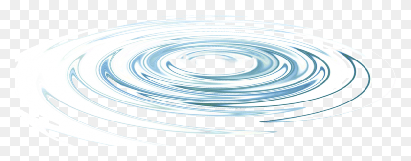 1000x347 Water Drop Psd Water Circular Waves, Outdoors, Cooktop, Indoors HD PNG Download