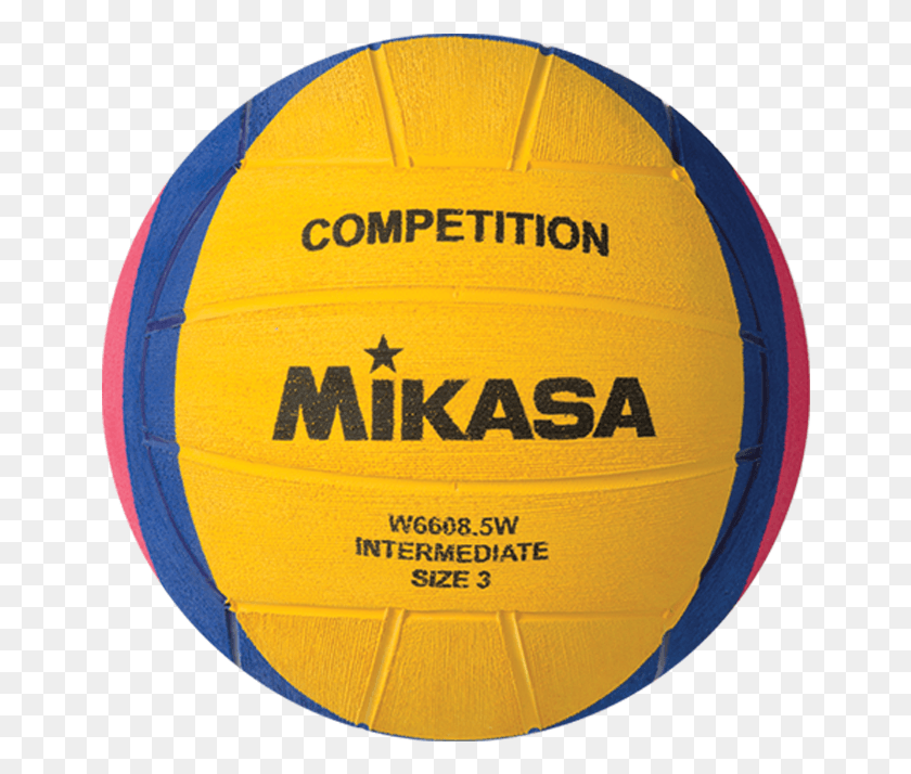 654x654 Water Polo Ball Size 3 Intermediate Mikasa, Volleyball, Team Sport, Sport HD PNG Download
