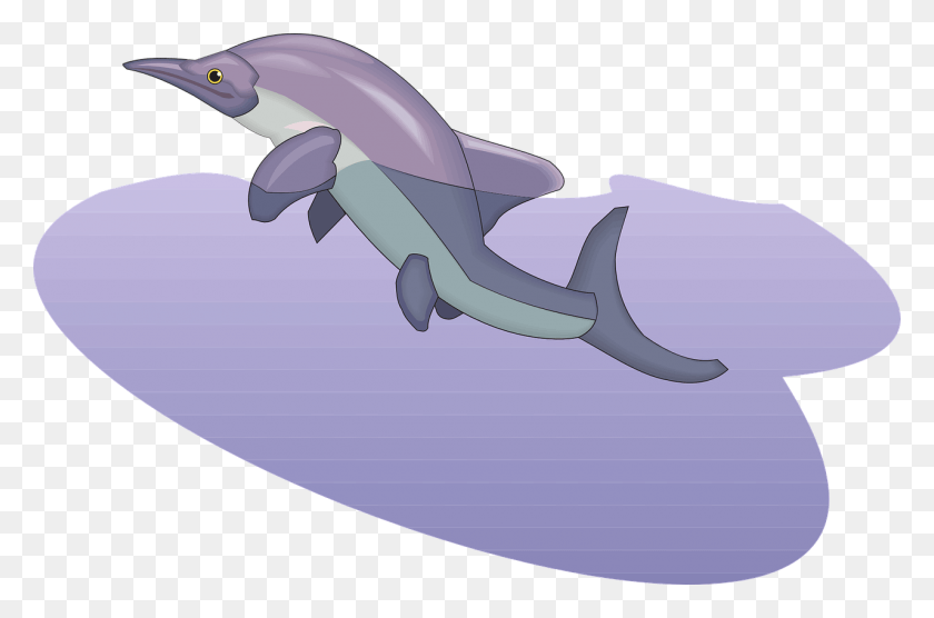 1280x814 Water Purple Fish Swimming Tail Image Illustration, Sea Life, Animal, Mammal HD PNG Download