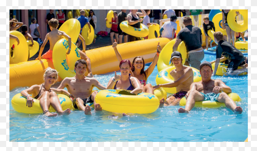 901x501 Water Slide Coming To Ipswich Water Park, Person, Human, Water Park HD PNG Download