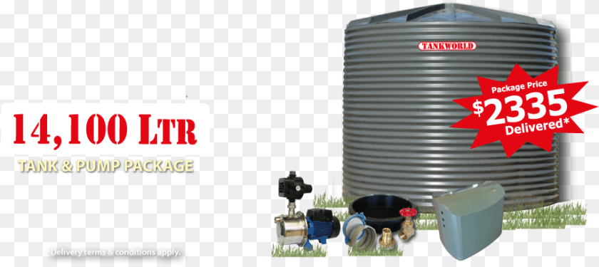 915x409 Water Tank Transparent PNG