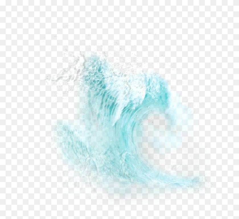 694x710 Water Wave, Nature, Bear, Wildlife HD PNG Download