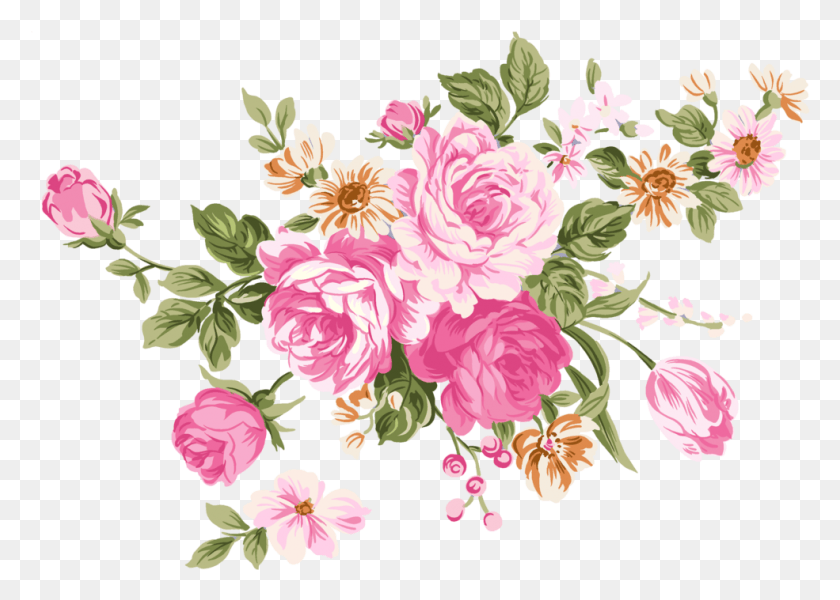 985x683 Watercolor Flower Header, Graphics, Floral Design HD PNG Download