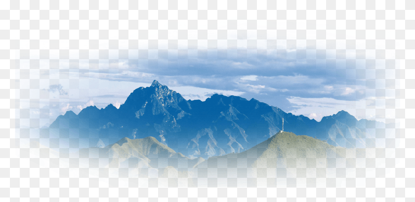 1536x689 Watercolor Landscape Shan Shui Chinese Painting Mountain Watercolor, Mountain Range, Outdoors, Nature HD PNG Download