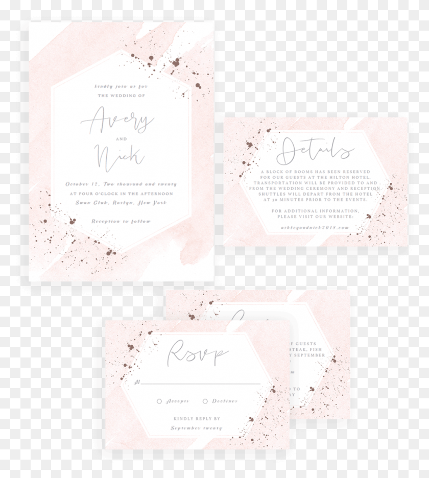 946x1063 Watercolor Leaves Gold, Text, Envelope HD PNG Download