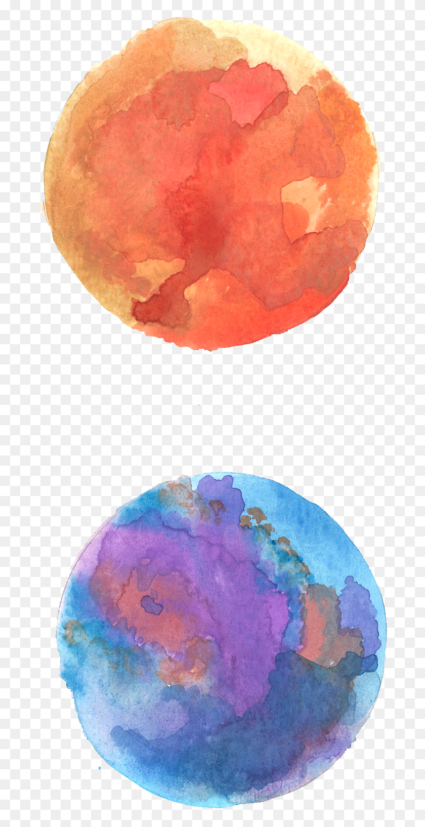 711x1574 Watercolor Visual Arts, Outer Space, Astronomy, Space HD PNG Download