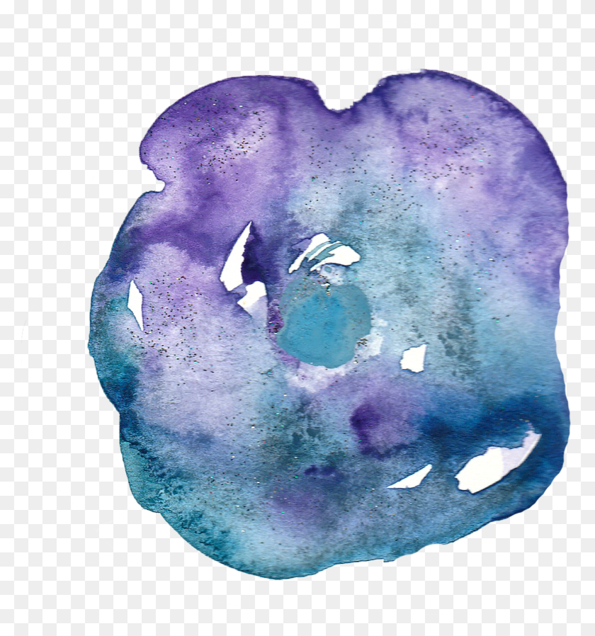 1190x1280 Watercolor Watercolour Abstract Akwarela, Gemstone, Jewelry, Accessories HD PNG Download