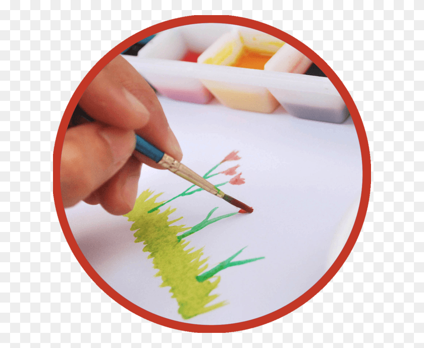 630x630 Watercolour Painting Guides 17 Watercolor Painting, Person, Human, Marker HD PNG Download