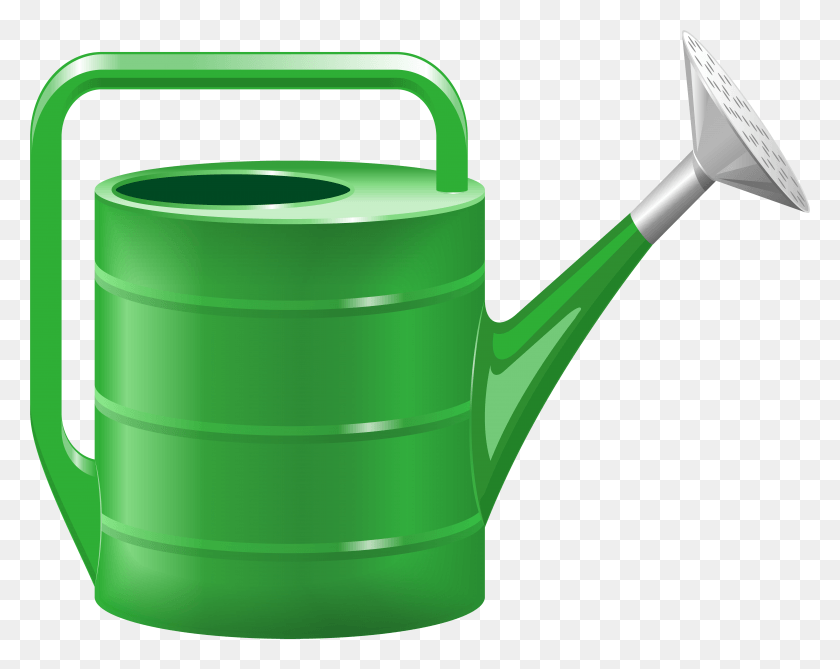 7895x6165 Watering Can Clip Art Image, Tin, Can, Hammer HD PNG Download
