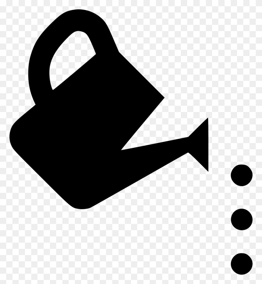 896x980 Watering Can Watering Can, Axe, Tool, Symbol HD PNG Download