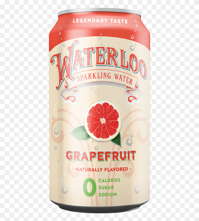 431x875 Waterloo Grapefruit Caffeinated Drink, Citrus Fruit, Produce, Fruit HD PNG Download