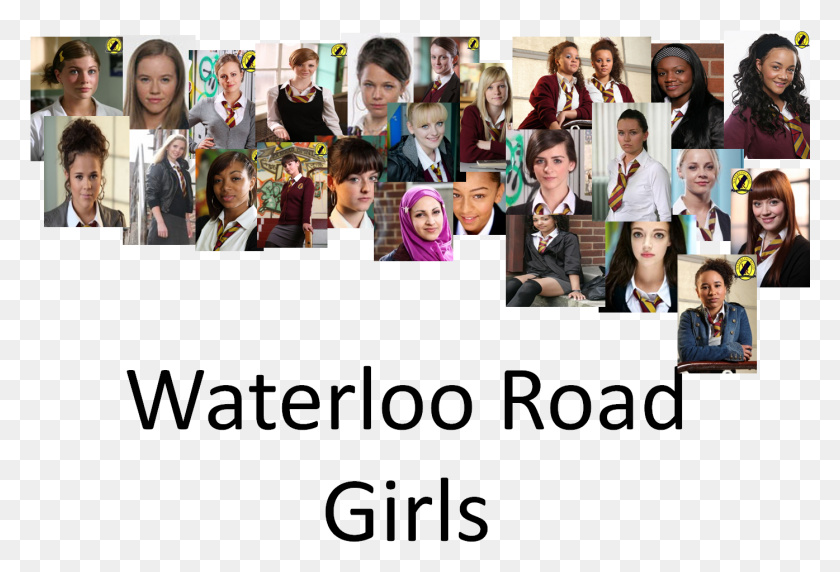 1395x917 Waterloo Road Images The Girls Of Wr Wallpaper And Waterloo Road, Collage, Poster, Advertisement HD PNG Download