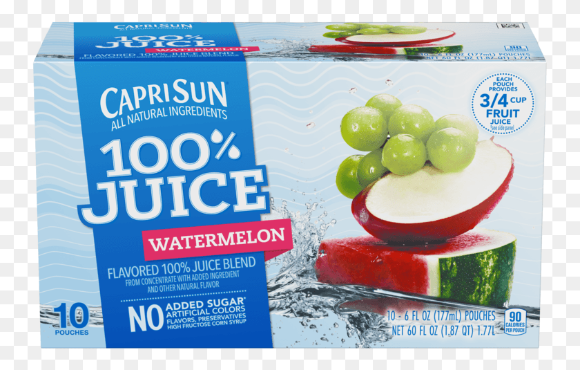 747x475 Watermelon Capri Sun Apple Juice, Plant, Fruit, Food HD PNG Download