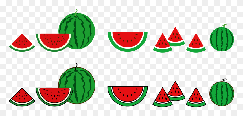 1711x750 Watermelon Christmas Ornament Fruit Leaf Christmas Portable Network Graphics, Plant, Food, Melon HD PNG Download