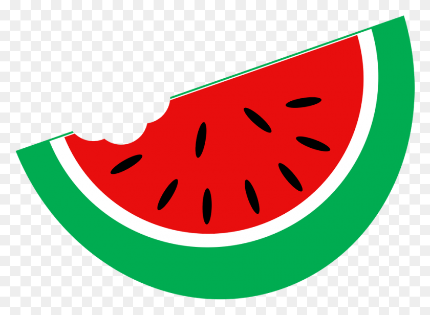 900x642 Watermelon Clipart Watermelon Clip Art Free Watermelon Melancia Show Da Luna, Plant, Fruit, Food HD PNG Download