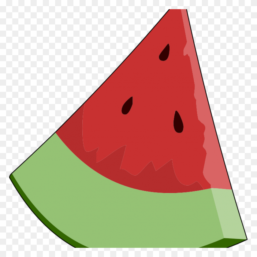 1024x1024 Watermelon Slice Clipart Watermelon Slice Clipart Clipart Food Clipart Transparent Background, Plant, Fruit, Watermelon HD PNG Download
