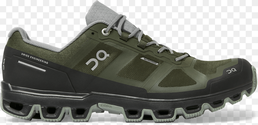 1890x913 Waterproof Trail Running Shoe Cloudventure Waterproof, Clothing, Footwear, Sneaker, Running Shoe Sticker PNG